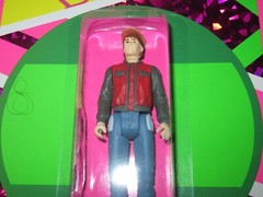 Super7 Reaction Damaged SDCC Back to the Future II Hover Board Marty McFly