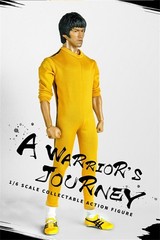 1:6 Scale Martial Arts Star Bruce Lee Kung Fu Lee PVC Figure With Double Head