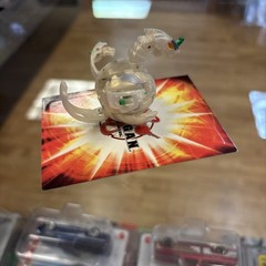 Bakugan Myriad Hades 570G White Pearl Ventus Bakufrost Battle Brawlers
