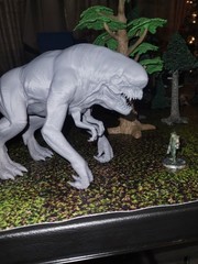 28-32mm scale Distortus Rex Model – Jurassic World Rebirth – Tabletop