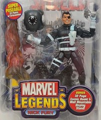 Toy Biz Marvel Legends Series 5 Nick Fury Action Figure New