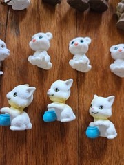 Puppy and Kitty in my pocket lot of 24 figures