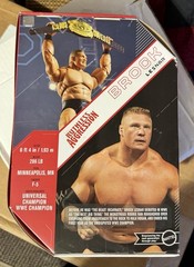WWE Ultimate Edition Brock Lesnar Ruthless Aggression New Slight Box Crease