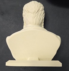 Charles Spurgeon Bust Reformer Puritan Figure 3D Printed Collectible 3Inch Tall