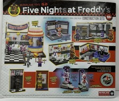 McFarlane FNAF Construction Set: Party Room Set 12692 Complete w/ Instructions