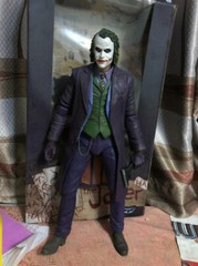 NECA DC Comics Batman Dark Knight Heath Ledger Joker 7″ Action Figure Toy Boxed