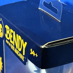 WHITE VERSION – Vinyl 5″ BENDY & THE INK MACHINE Figure SERIES 1 PhatMojo BOX