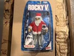 Jakks Rocky V Santa Paulie Action Figure Exclusive 1 Of 700 Holy Grail Rare New