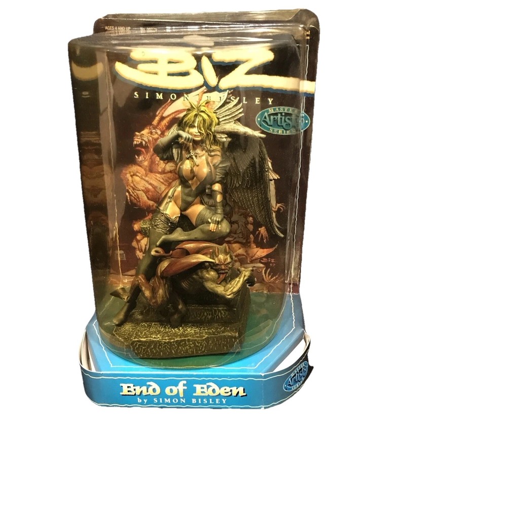 💥💥END OF EDEN by Simon Bisley Biz statue Master Series Fallen Angel #00279 NEW