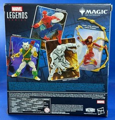 MARVEL LEGENDS 6″ MAGIC THE GATHERING BATTLE DAMAGED SPIDER-MAN MIB LOT COMPLETE