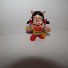 Lot of 3 DC Universe Figures Miss Piggy as Wonder Woman / The Flash / Aquaman