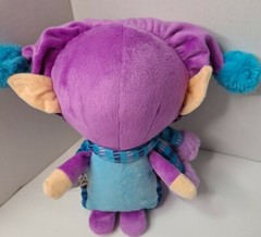 Flip Zee Girls Zoey Plush Stuffed Doll, Winter Wonderland, Pretty In Pink Troll