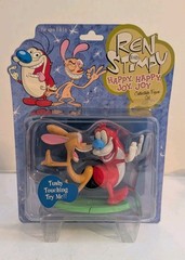 Ren & Stimpy Happy Happy Joy Joy Tushy Touching Edition Rare!! Sealed!!