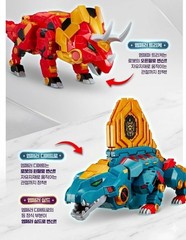 Miniforce Dinoid Warrior DINO EMPEROR 5-Integration Dinosaur Robot 2025 K-TOY