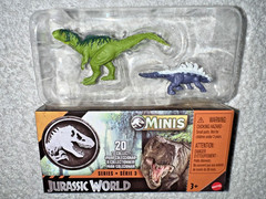 JURASSIC WORLD MINIS SERIES 3 COMPLETE SET OF 20 **NEW LOOSE**
