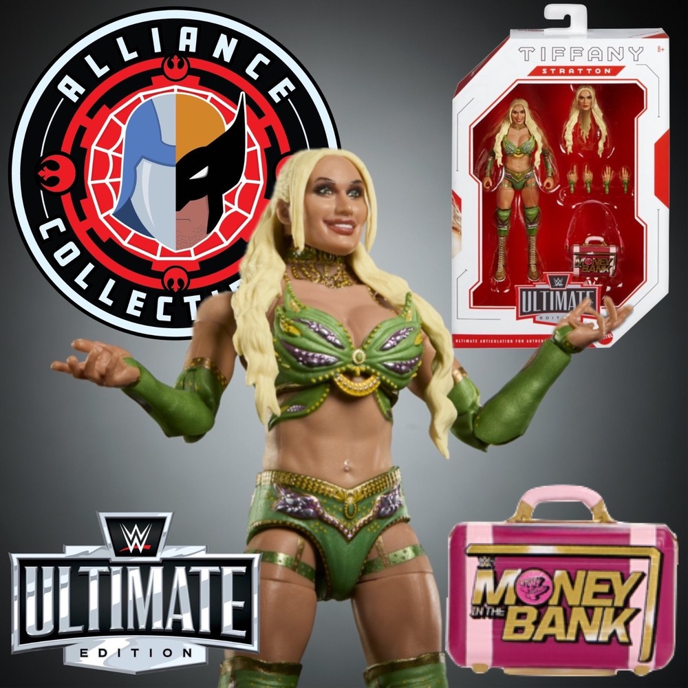2025 WWE Ultimate Ms Money in the Bank TIFFANY STRATTON 6″ Scale Mattel Figure