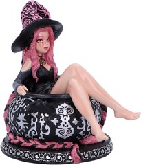 Nemesis Now Baie Rose Sugar and Spice Figurine 14.4cm, Resin, Black/Pink, Pinked