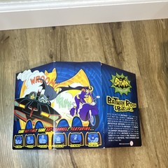 Mattel Batman Classic TV Series Batman Robin Batgirl Figure Set w/ Cards