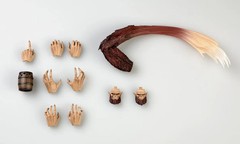 Kaiyodo Revoltech Amazing Yamaguchi Attack on Titan Beast Titan Model In Stock