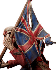 3D Printed Fan Art Iron Maiden Sculpture by Wicked3d