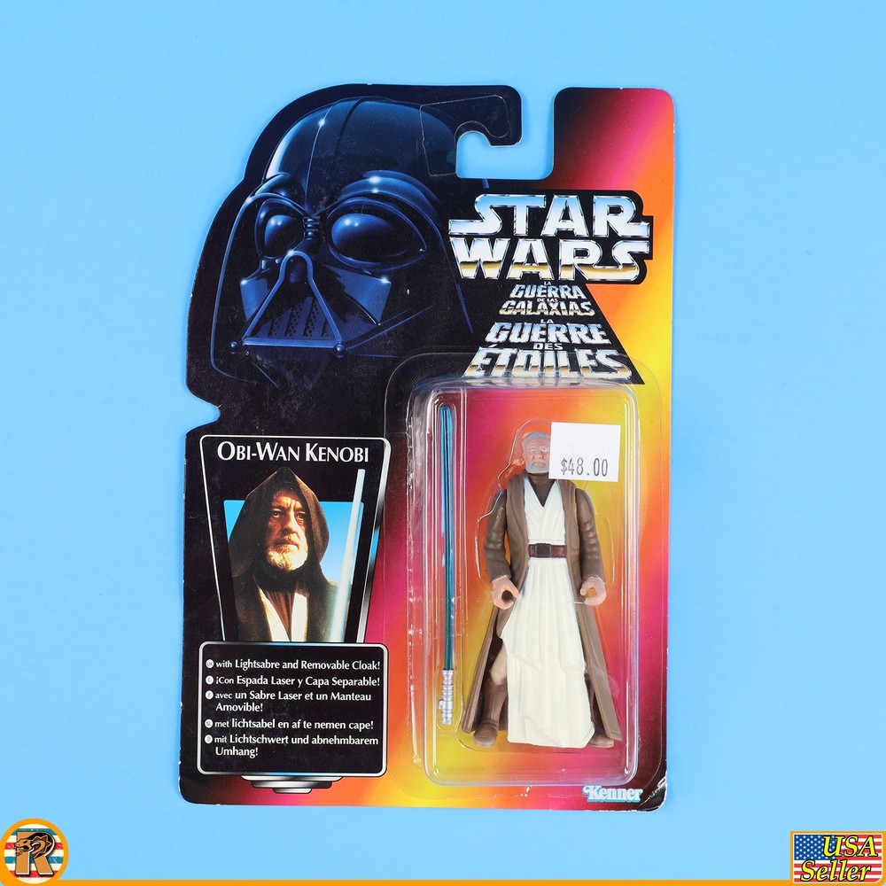 Star Wars – Obi Wan (Euro Tri Logo) – POTF Orange – MOC – [POTF-FO-89]