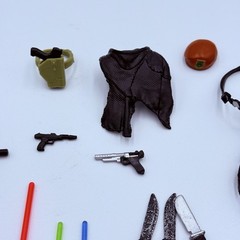 Mixed Lot Of Action Figure Weapons Guns Knives & Accessories G.I. Joe Star Wars