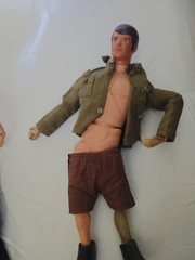 GI Joe Lot of 3 Vintage 1960’s 70’s Action Figures As Is