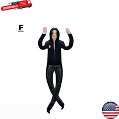 Michael Jackson Cosplay Doll Plush Stuffed Figure Abstract Joint Mobility Toy US