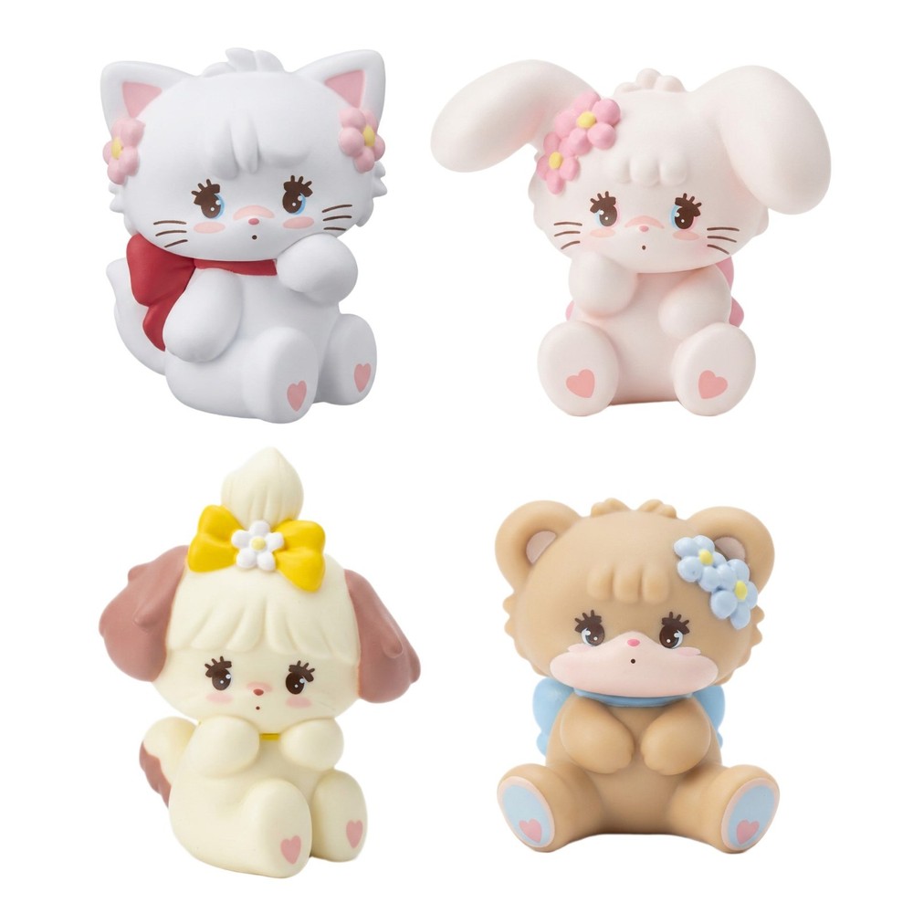mikko illustrations LOVE FRIENDS Sofubi Gashapon Figure 1 Random