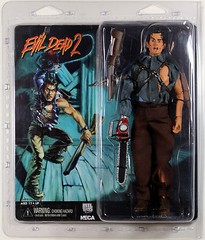 EVIL DEAD 2 ~ ASH RETRO CLOTHED ACTION FIGURE ~ NECA REEL TOYS