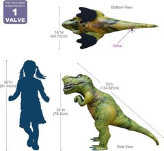 Big Dinosaur Toys for Boys 32 inch Large Gigantosaurus TREX Dinosaur Toys, Giant