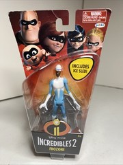 The Incredibles 2 Frozone & Ice Sled Action Figure Set Samuel L. Jackson 2018