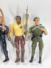 1985 Coleco Rambo Force of Freedom Action Figures Lot w/ Accessories