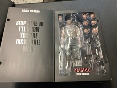 ThreeZero 3Z02880W0 1/6 John Rambo 30 cm Action Figure Opened Box
