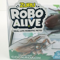 Zuru Robo Alive Cockroach is a 2-inch robot roach toy suitable for ages 3 and up