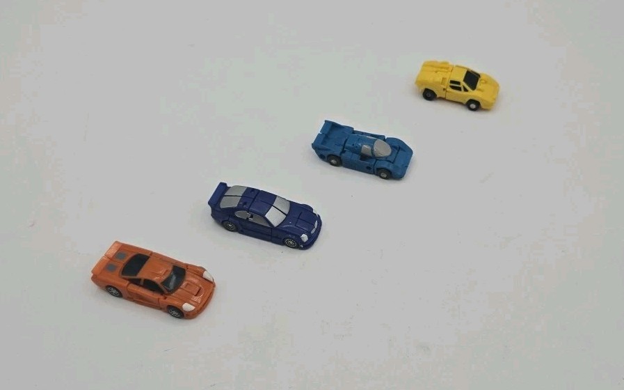 Sports Car Patrol Micromaster 100% Complete 1989 G1 Transformers Vintage Minicon
