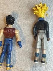 Vintage Dragon Ball Z GT Figure Lot Jakks Irwin Bandai SS4 Gogeta Trunks Buu