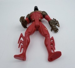 Vintage 1994 Kenner Batman Action Figure Knightquest 5 in Red Gold Black DC