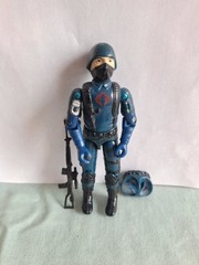 G.I. Joe Cobra Soldier The Enemy 1983 Swivel Arm 3.75″ ARAH Trooper Complete