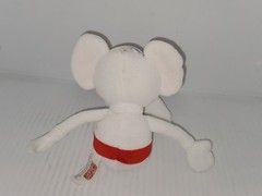 2001 Vintage Toy Soft Plush Doll Danger Mouse Cartoon Figure. RARE HTF Collectib