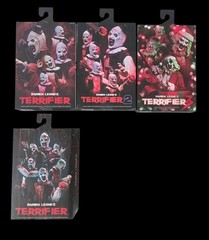 Neca Terrifier Art The Clown Figures w Exclusive Bloody Santa Walmart Target Lot