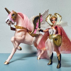 VINTAGE 1984 SWIFT WIND &SHE-RA PRINCESS OF POWER COMPLETE NICE!!