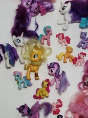 My Little Pony Lot Of 33 Various Size Ponies Plus Many Accessories