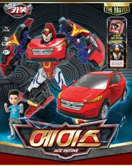 Hello Carbot The Braves ACE REFINE Transformer Robot Car Cube Figure Toy New