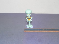 VTG Viacom Nickelodeon Squidward Tentacles 2″ PVC Vinyl Figure Spongebob