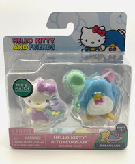 Hello Kitty & TuxedoSam 2pk Dreamland Series 2 by Sanrio x Jazwares