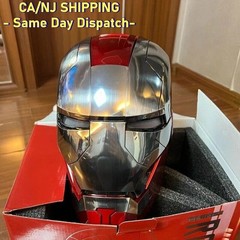 Autoking Iron Man Helmet MK5 1/1 Voice-controlled Mask Transform Cosplay Prop US