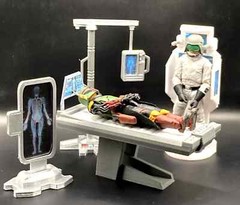 CUSTOM MEDICAL SET LOT for 3.75 FIGURE DIORAMA DISPLAY STAR WARS GI JOE