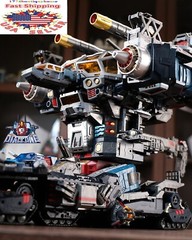 NEW IN 2 BOX SET FUSION COMBINE Takara Tomy TOYS Diaclone DA-100 & DA-95 ROBOT
