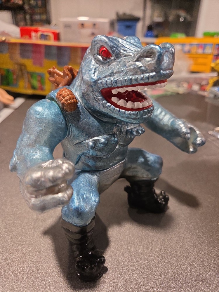 Stone Hurling Beast T-Rex Trendmasters 1991 Extreme Dinosaurs KO Figure